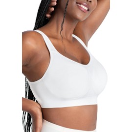 SHAPERMINT Bras for Women Wirefree - Wireless Bra, Everyday Bras White