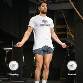 Roar Skipping Ropes (Red)