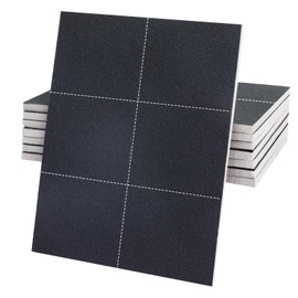 MOGRQAP 8 PCS 110 x 141mm Sanding Sponge Set, 400 to 3000 Grits Wet Dry Reusable Block Soft Foam Sandpaper Pre-Cutting Flexible Foam Filled Sanding Pad for Drywall Metal Wood Furniture Polishing