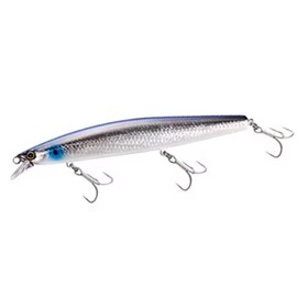 Shimano Lure, Exsense Silent Assassin 129F AR-C XM-129N, White and Blue (011 Kyourin Bora)