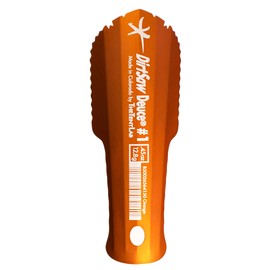 TheTentLab DirtSaw® Deuce #1 - .45 oz Ultralight Backpacking Trowel, Color: madeinUS_Orange