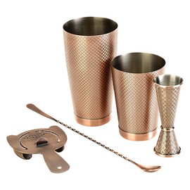 Barfly Diamond Lattice Etch Basics Kit, Antique Copper
