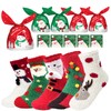 Humairc Christmas Socks Christmas Socks Women's Cuddly Socks Christmas Socks