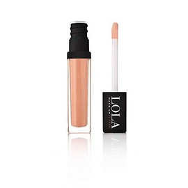 Lola Make-Up Long Lasting Intense Colour Lip Gloss, Rosie, Enriched with Aloe Vera, Retinyl Palmitate, Vitamin E & C, High Gloss, Lightweight, Vegan Formula (014-Rose)