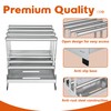 koretech Pizza Peel Rack, Stainless Steel 4 Avaliable Slots for