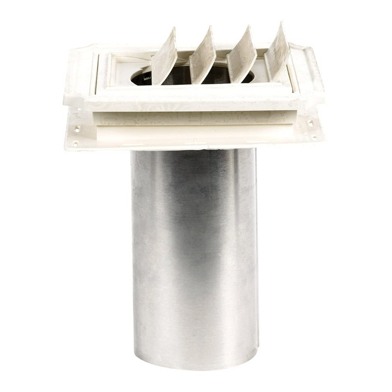 Builders Edge 140137079117 Vent, Bright White