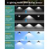 AEQ Solar Shed Light Outdoor Indoor 3000LM Solar Lights Daytime