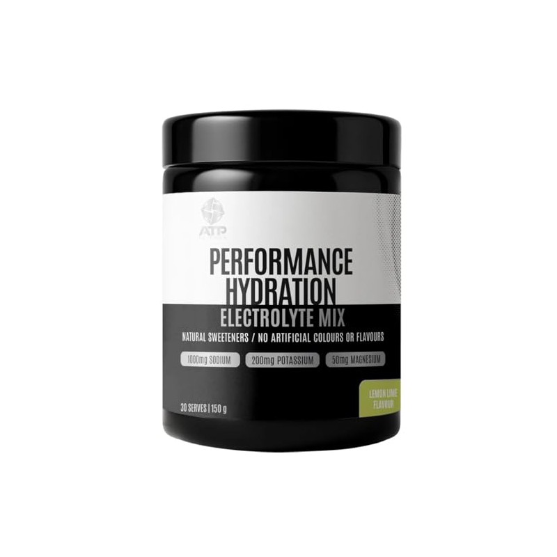 ATP Science Performance Hydration Electrolyte Mix 30 Serves Lemon Lime