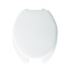 Bemis 1250TT000 Plastic Elongated Toilet Seat With Open Front and