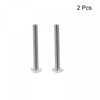 uxcell Square Head Bolt, 2pcs M6x55mm Fully Thread 304 Stainless
