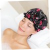 TOVINANNA Double-layer Satin Sleep Cap for Women Night Sleeping Bonnet