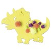 Ursus 43500009 Pompom Art Dinos, Craft Set with 6 Sheets