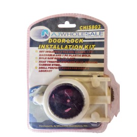 na Brand New Door Lock Installation Kit Hole Size: 2-1/8" & 1"