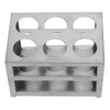 Test Tube Holder 304 Stainless Steel 6 Hole 3 Layer