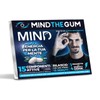 Mind The Gum Tiredness Supplement - 72 Chewing Gum | Energy Supplement With Caffeine And Vitamins | Mental Physical Tiredness Supplement | Memory And Concentration Supplement | Mint flavour