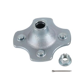 WANTONE RACING Rear Wheel Hub 42410-HM5-930 with Axle Nut Replacement for 1993-2000 Honda Fourtrax 300 TRX300 2X4, TRX300FW 4X4 ATV