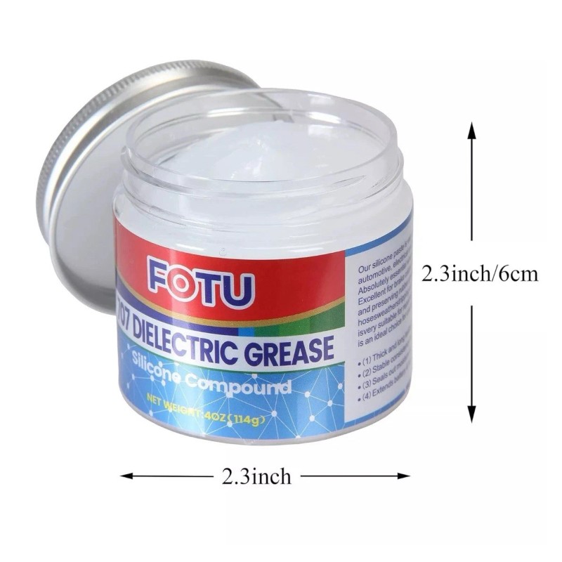 FOTU 707 Dielectric Grease, Super Lube Silicone Grease Uses to