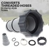 TonGass (4-Pack Pool Hose Replacement for Intex Pool Sets with