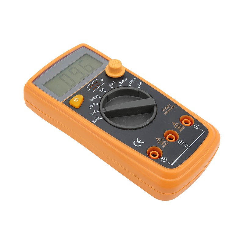 Capacitor Meter Digital Capacitance Tester High Accuracy Test Tool for