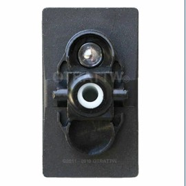 Carling Technologies OTRATTW Carling Technologies Contura II Rocker Switch, ANCHOR LIGHT, BLUE LENS