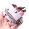 ATOPLEE 2pcs Electromagnetic Solenoid Lock,DC 12V 0.8A Door Drawer Tongue