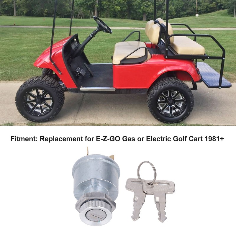 4Pin Ignition Key Switch High Performance Replacement for E‑Z‑GO Gas