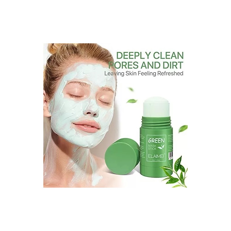 Kissnicor Mascarilla Verde Barra Mask Stick Puntos Negros Poros Grasa