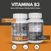 Vitamina B3 Niacina 100 Tabletas 500 Mg Nutricion 2000