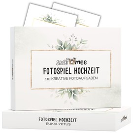 Fotospiel Wedding XXL by snaPmee - 100+9 Photo Tasks - Wedding Game for Guests and Newlyweds (Eucalyptus Deluxe)