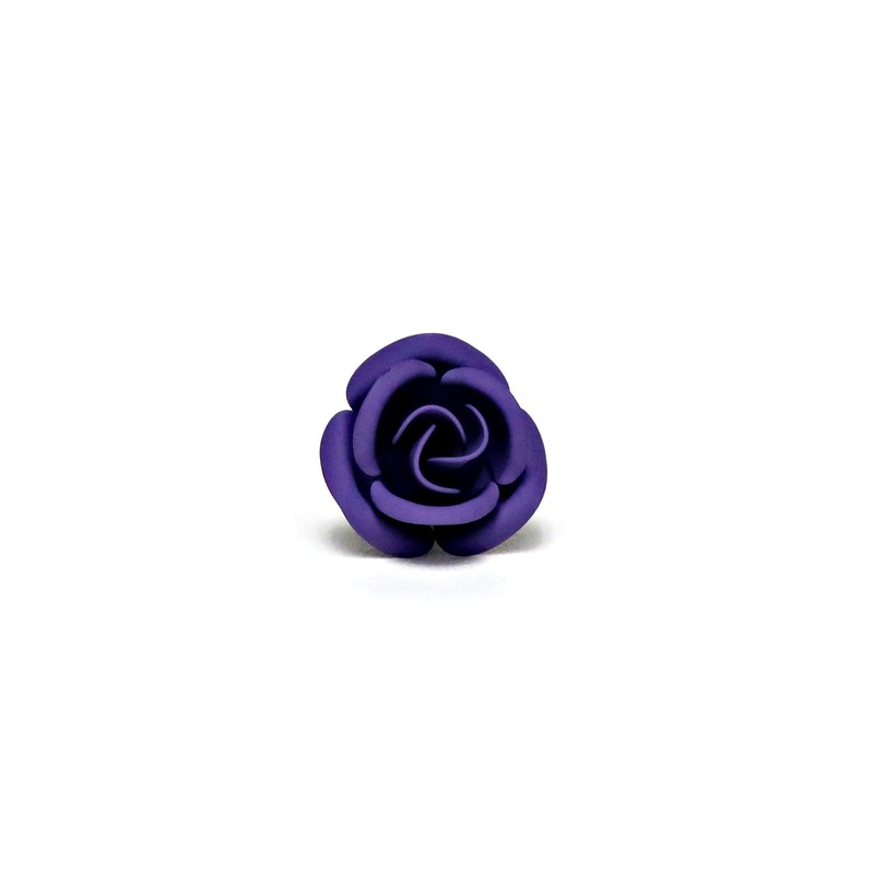 KIETH Lapel Pin Pin Brooch Pin Badge Rose Flower Purple