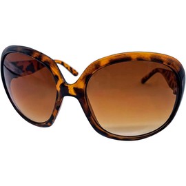 Mustavo Tortoise Shell Ladies Sunglasses Oversized Eyewear Womens For Her Vintage Retro Designer Fashion Accessory UV400