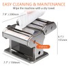 Pasta Maker Machine 150 Manual Pasta Machine with Roller &