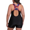 beautyin Scoop Boyleg Bathing Suit for Women Sporty Plus Size
