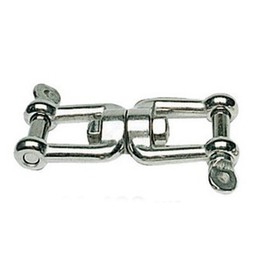 Osculati Stainless Steel Double Anchor Chain with Combination swivel for Buoy, etc. – 152MMX26MMX28MMX13 MM