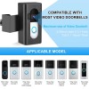 Himtop Anti Theft Doorbell Door Mount for Ring No Drill