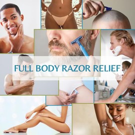 GLIDE Razor Rescue | Full Body Pre/Post Shave Oil | Made in Canada | Combats Nicks, Bumps, Ingrown Hairs and Razor Burn | 100% Natural | Premium Organic Ingredients | Sustainably Sourced | Vegan | 60 mL/2 oz |