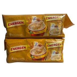 Energen Cereal Drink Mix, Vanilla Flavor, 2 Pack(60 sachets)