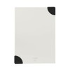 Nakabayashi QB-KA4-W Kadop Magnetic Clipboard, A4, Feather White