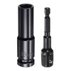 sourcing map 1/2" Drive 13mm 6-Point Deep Sockets 3" Length