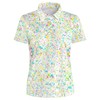 ZAJECT Womens Splashed Polo Shirts Short Sleeve Moisture Wicking Quick