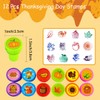 12 Pcs Fall Harvest Thanksgiving Print Stamp Set Self Inking