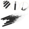 Minkissy 4sets Professional Eyebrow Brush Set Brow Tools Micro Eyebrow
