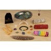 Variety Sage Smudge Kit with Shell, Palo Santo, Stones, Bracelet,