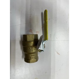 FNW 1" /BALL VALVE/ 600 /# WOG BRASS/ FULL PORT /THREADED NPT NOS /FNW410AG