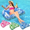 Pool Floats, 3 Pack Inflatable Pool Floats Adult & Kids,