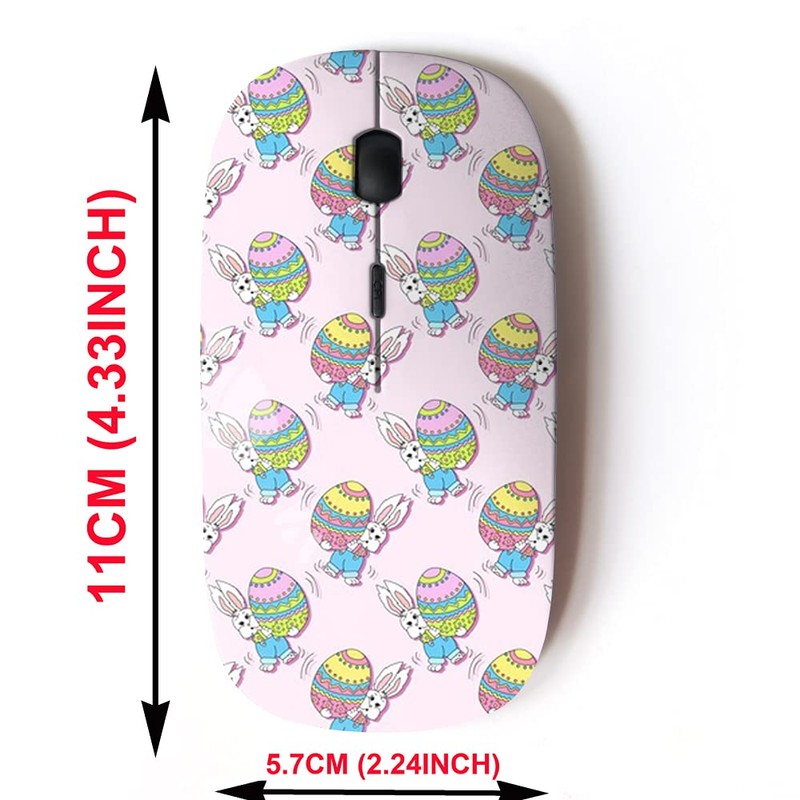 2.4G Wireless Mouse with Cute Pattern Design for All Laptops