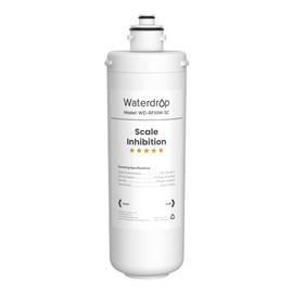 Waterdrop RF10W-SC Replacement Filter Cartridge for 10UE-SC Under Sink Water Filter, Anti-Scaling, Reduces PFAS, Lead, Chlorine, Bad Taste & Odor, NSF/ANSI 42 Certified, 11000 Gallons High Capacity