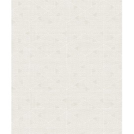 Brewster Home Fashions Marici Dove Triangle Wallpaper