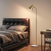 Light Luxury Adjustable Golden Floor Lamp for Living Room Bedroom