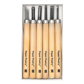 Rico Design Schnitzwerkzeuge, 6 Stück